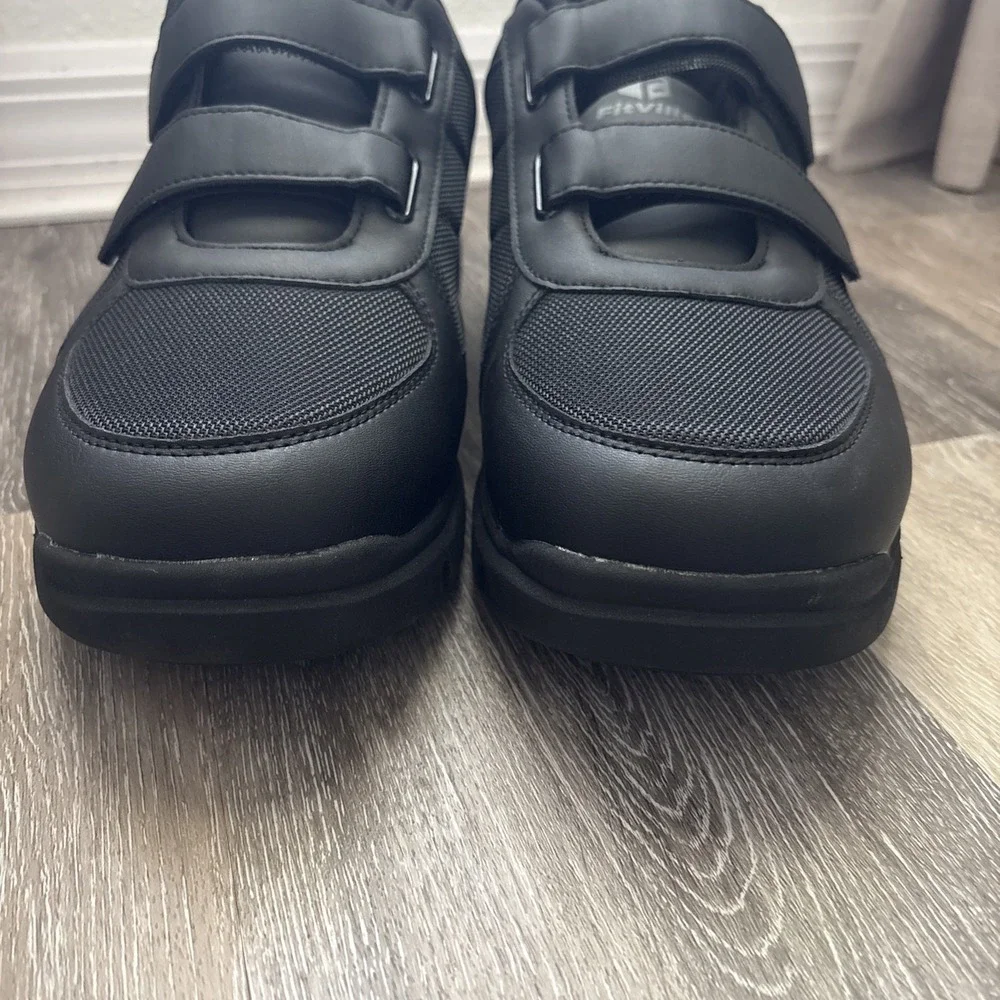 FitVille Diabetic Shoes Extra Wide Width Orthopedic Slip-on 14EEW